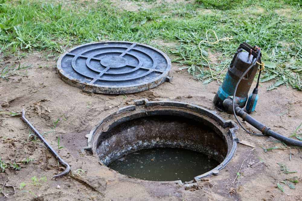 Heavy-duty submersible sewage pump designed for wastewater and fecal matter, available in Chicago and Cook County, IL
